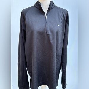 Nike men’s size XL Vintage 90’s black pullover Nike 1/4‎ zip